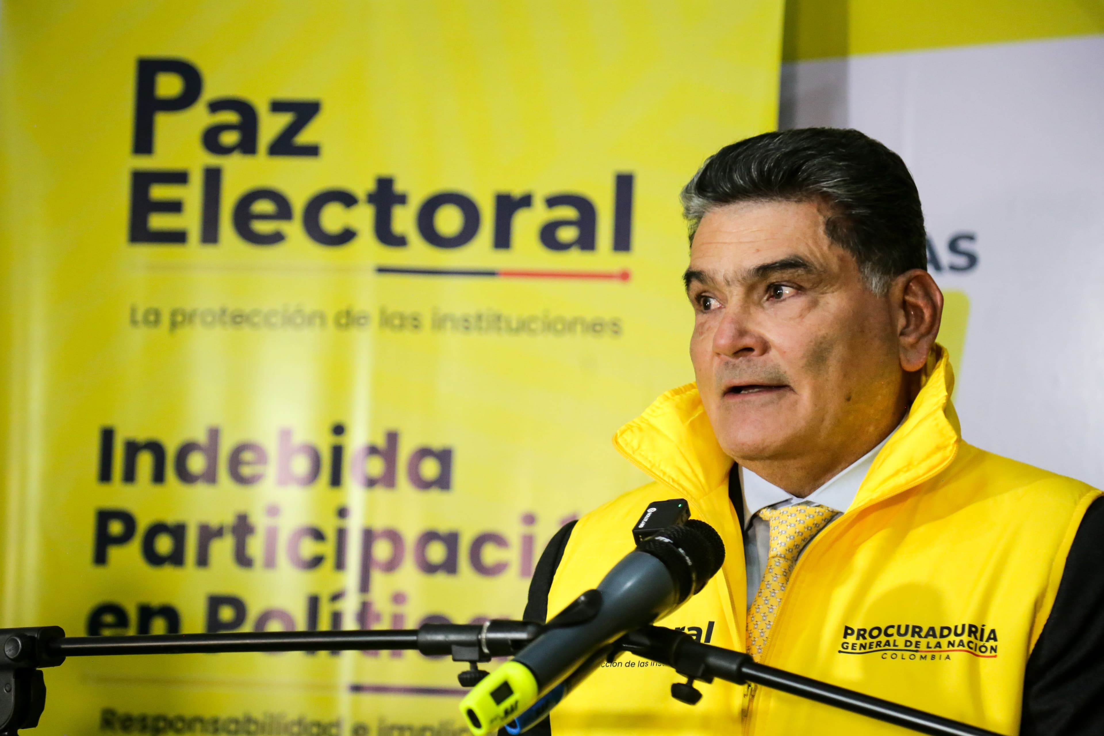 Paz Electoral: el llamado del procurador a proteger la democracia Paz Electoral: el llamado del procurador a proteger la democracia