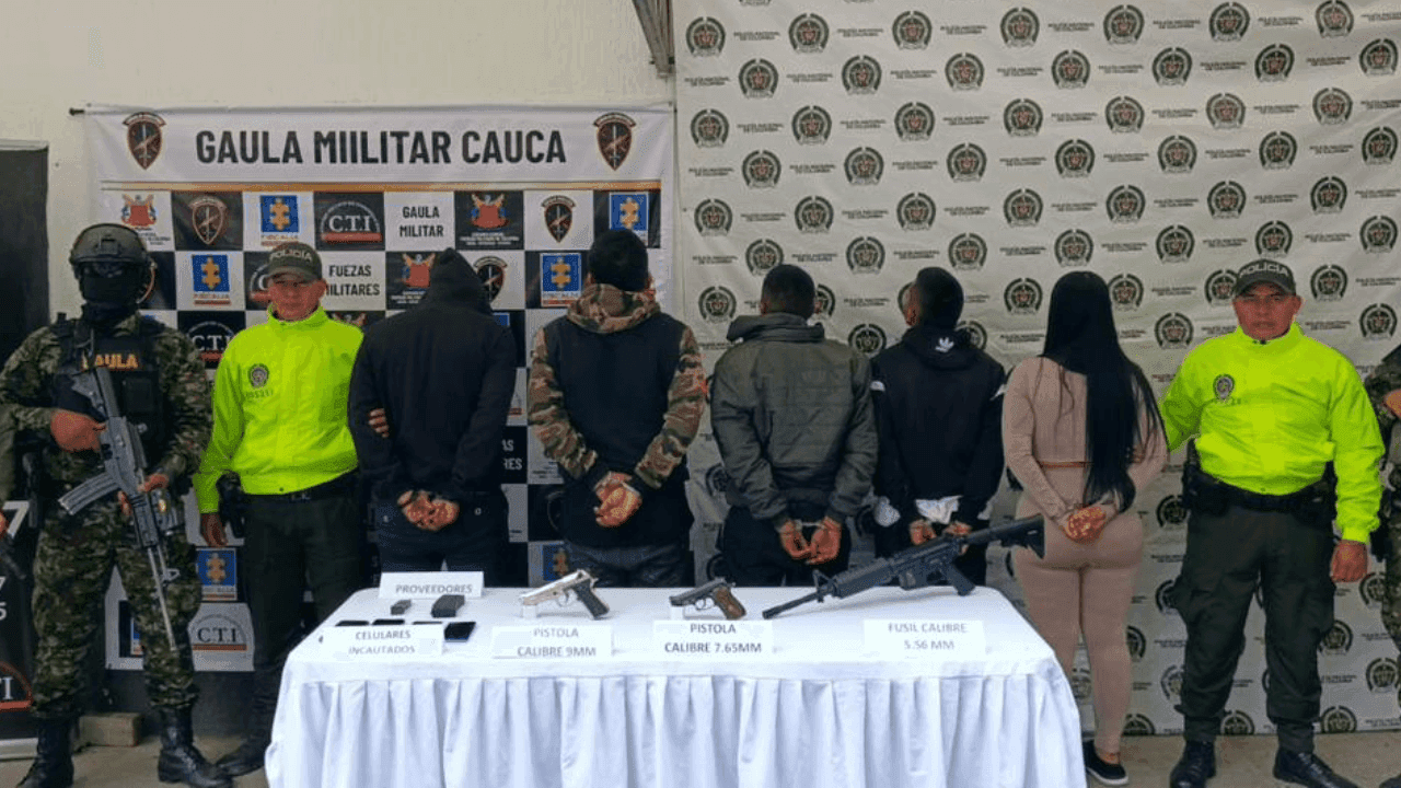 Capturan a cinco personas en Popayán acusadas de afectar la seguridad en la vía Panamericana Capturan a cinco personas en Popayán acusadas de afectar la seguridad en la vía Panamericana
