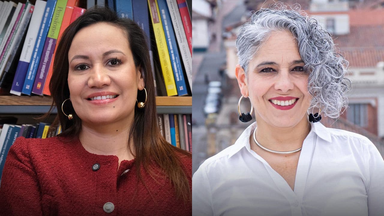 Carolina Corcho y María José Pizarro. Carolina Corcho y María José Pizarro.