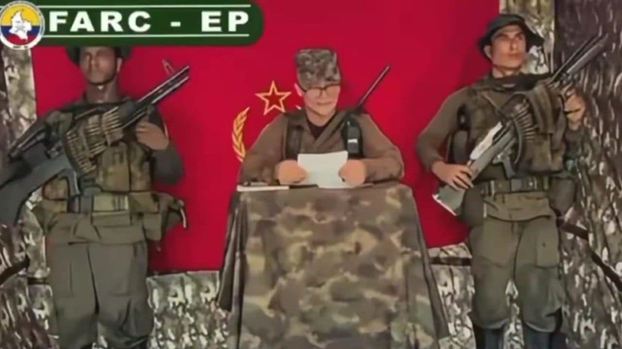 Alias Iván Mordisco reaparece en un video Alias Iván Mordisco reaparece en un video