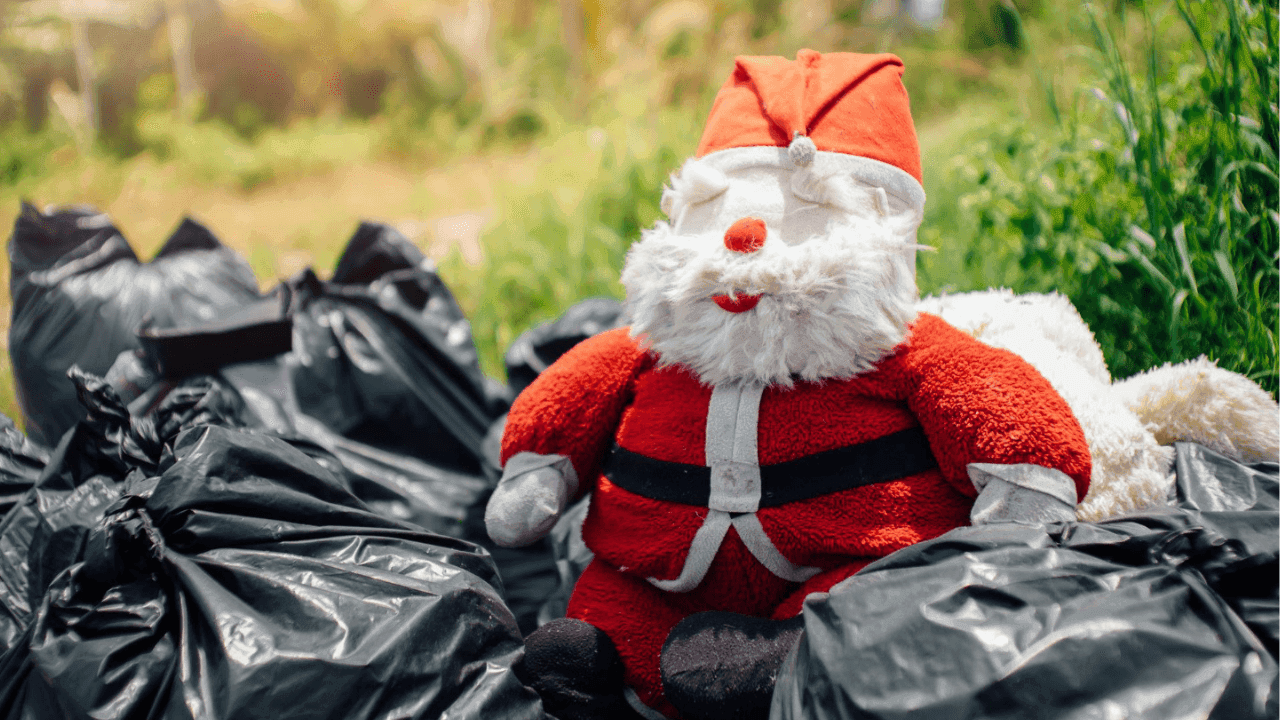 Navidad y basura Navidad y basura