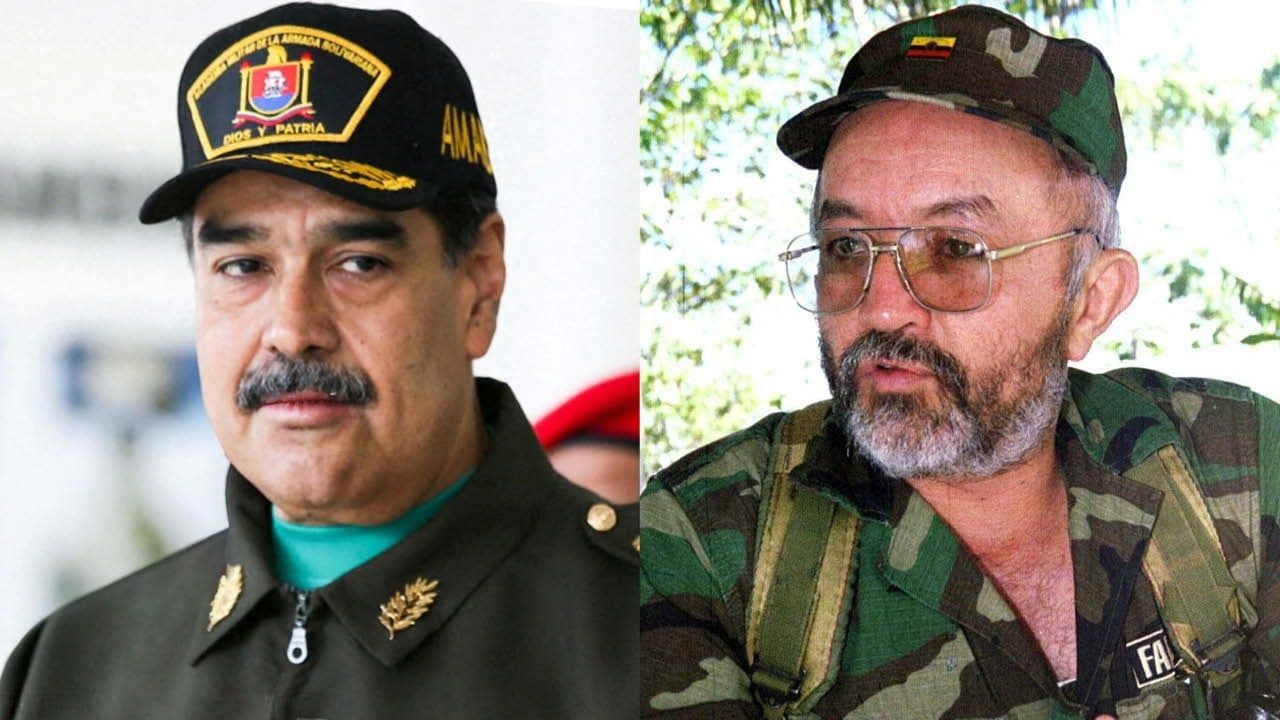 Nicolás Maduro y Raúl Reyes. Nicolás Maduro y Raúl Reyes.