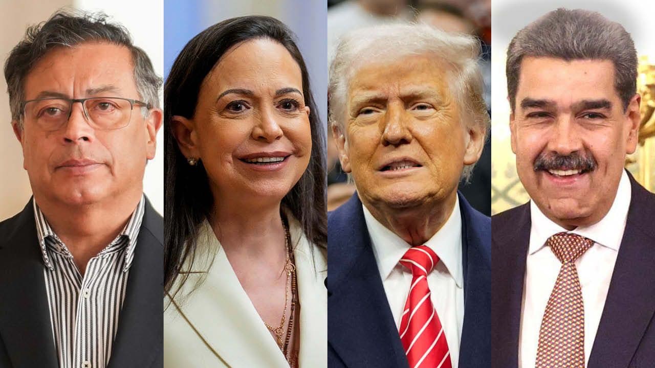 Petro, Machado, Trump, Maduro Petro, Machado, Trump, Maduro