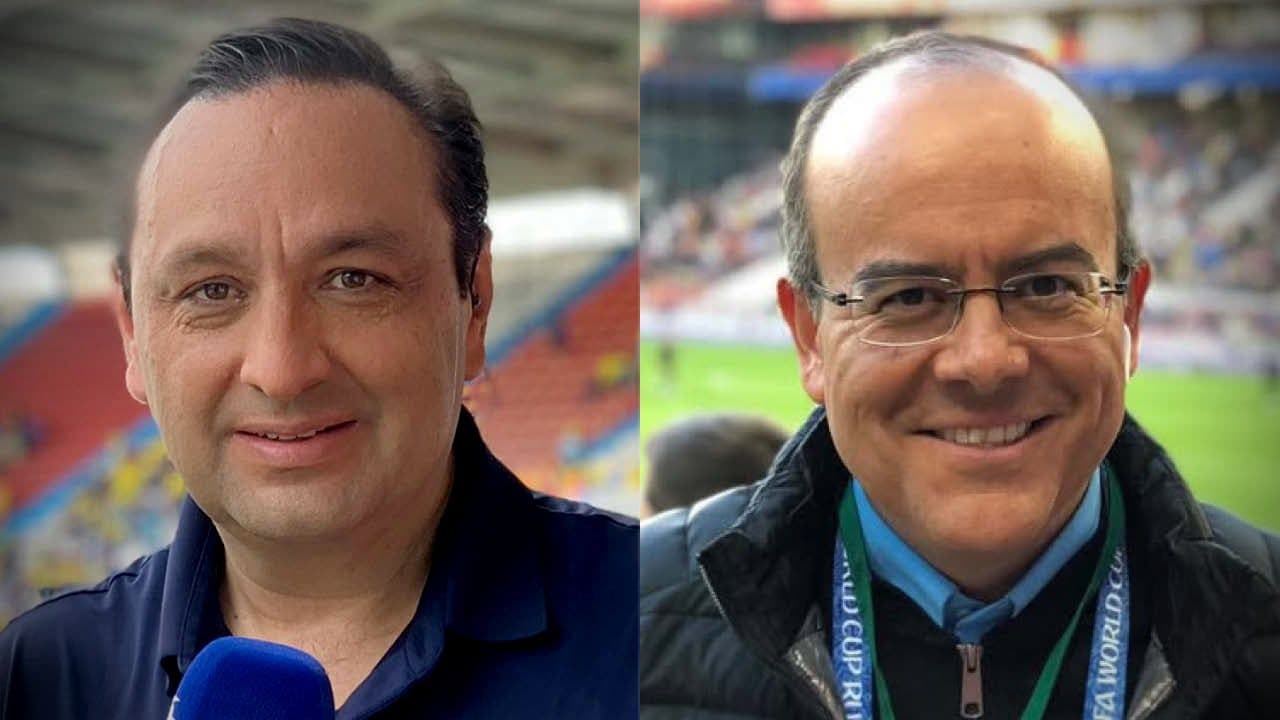 Ricardo Orrego y Jorge Alfredo Vargas. Ricardo Orrego y Jorge Alfredo Vargas.