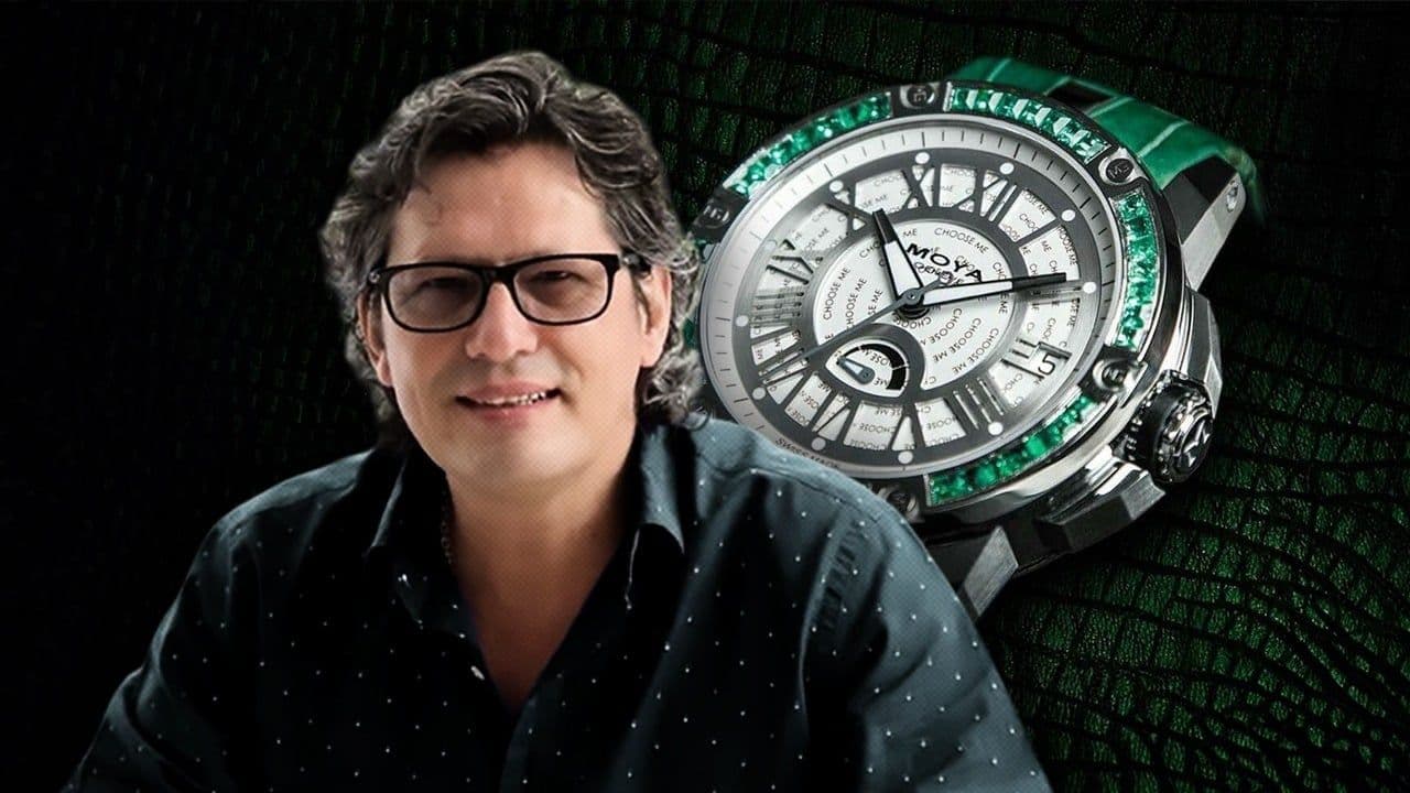Álvaro Moya es el colombiano que creó su propia marca de relojes de lujo en Suiza. Foto Instagram Álvaro Moya Álvaro Moya es el colombiano que creó su propia marca de relojes de lujo en Suiza. Foto Instagram Álvaro Moya