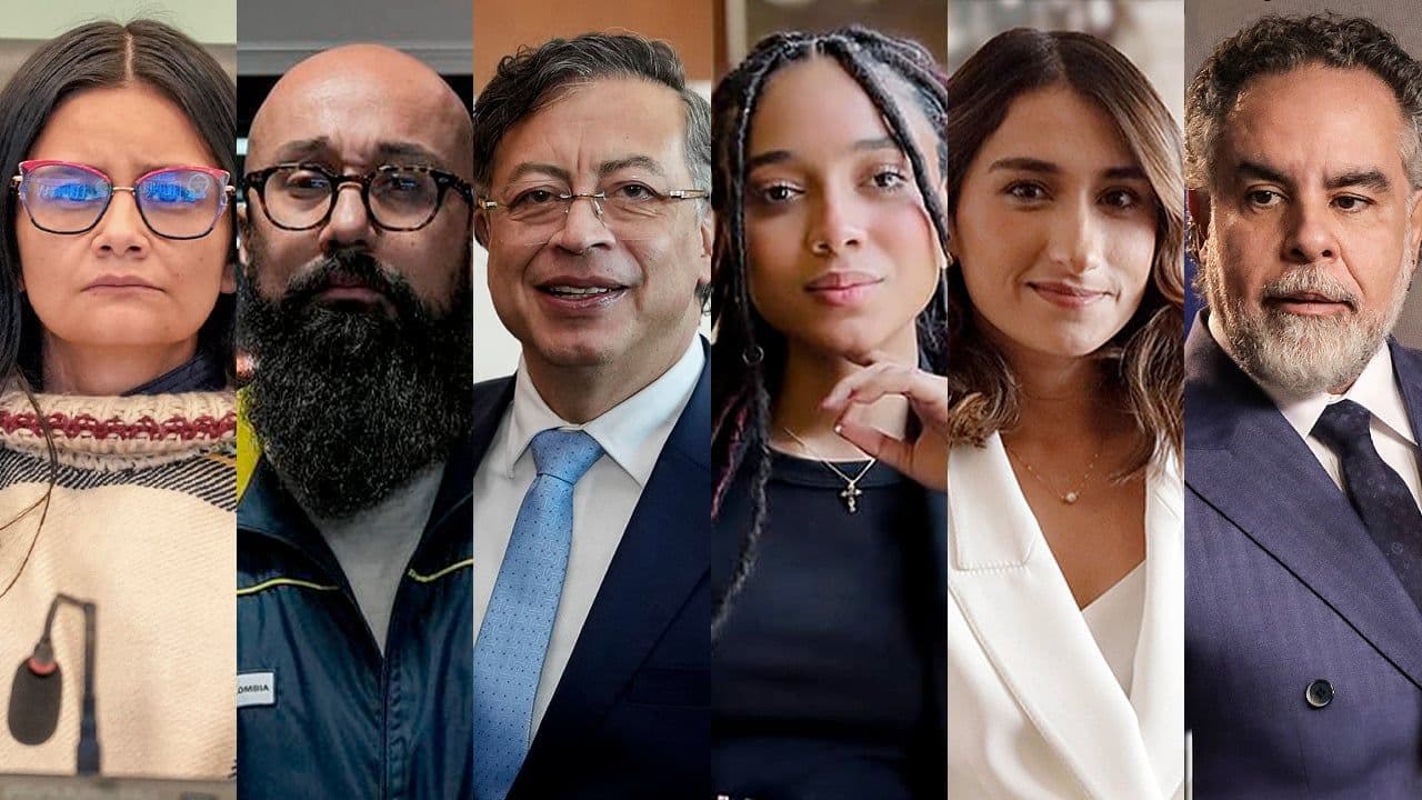 Angie Rodríguez, Carlos Carrillo, Gustavo Petro, Juliana Guerrero, Laura Sarabia y Armando Benedetti Angie Rodríguez, Carlos Carrillo, Gustavo Petro, Juliana Guerrero, Laura Sarabia y Armando Benedetti