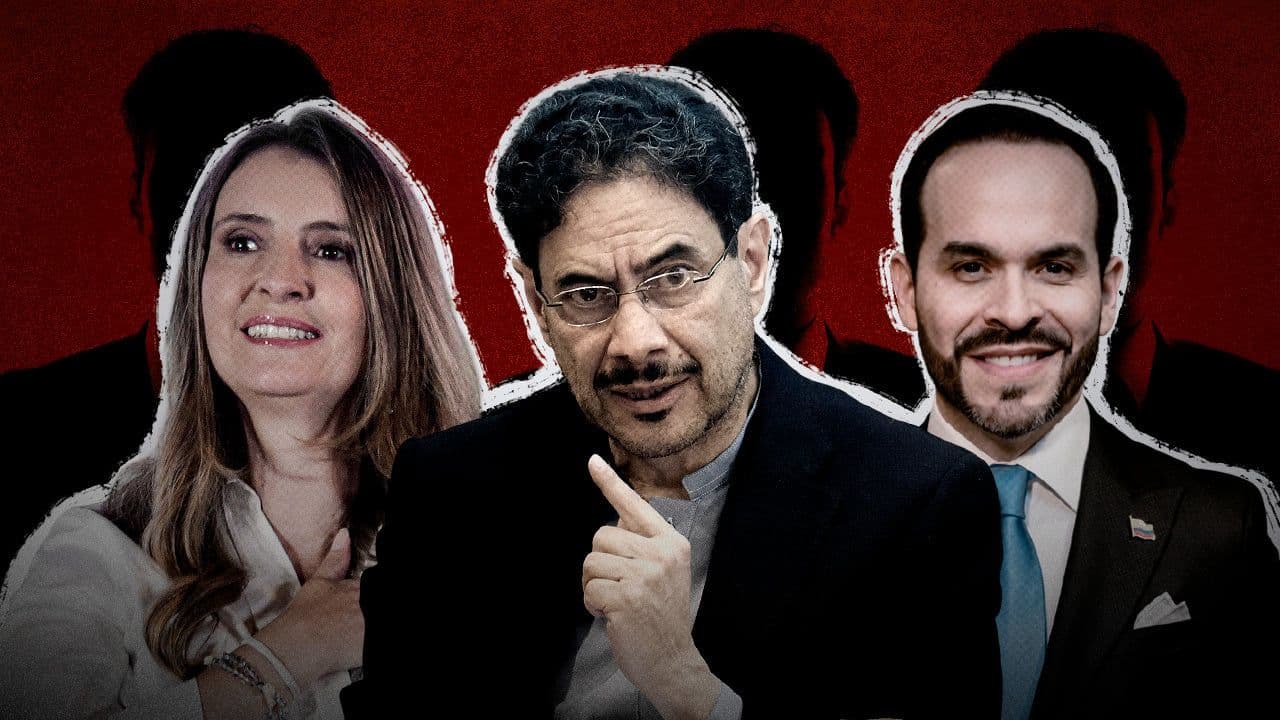 Paloma Valencia, Iván Cepeda y Abelardo de la Espriella, candidatos a la presidencia. Paloma Valencia, Iván Cepeda y Abelardo de la Espriella, candidatos a la presidencia.