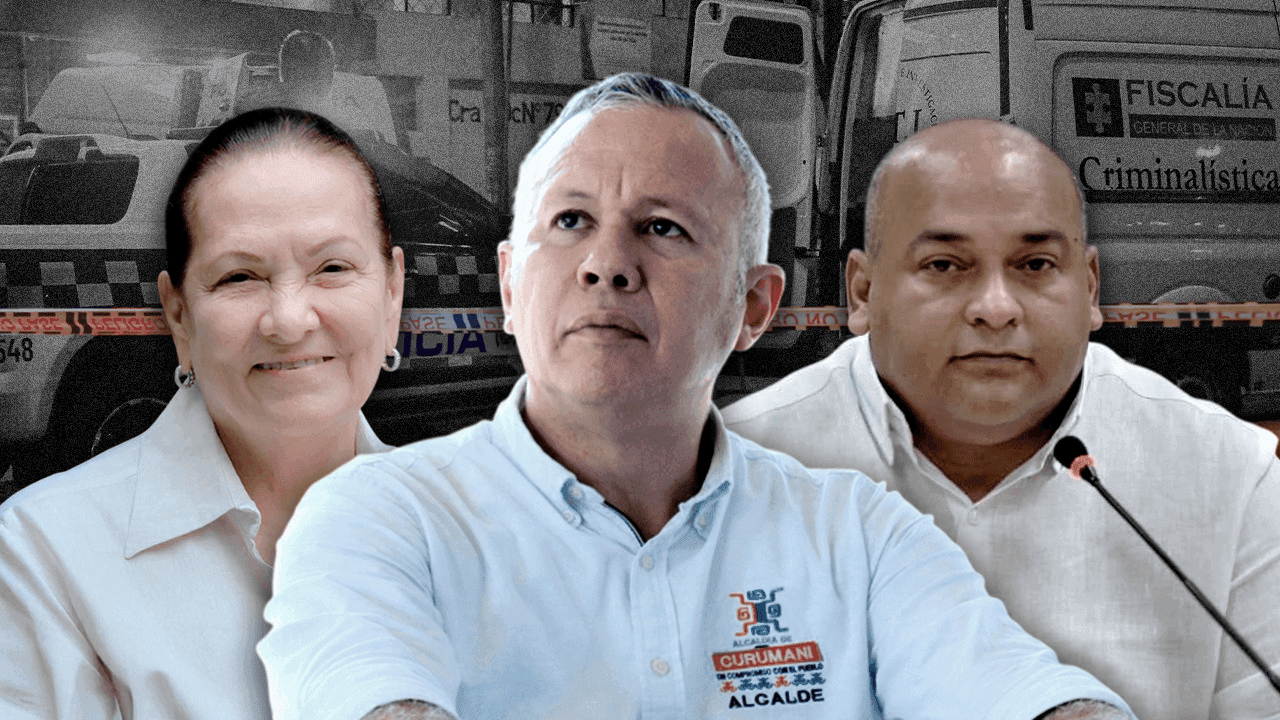 Henry Chacón, posible nuevo contralor del Cesar, junto a Cielo Gnecco y Popo Barros Gnecco. Composición Kim Vega. Henry Chacón, posible nuevo contralor del Cesar, junto a Cielo Gnecco y Popo Barros Gnecco. Composición Kim Vega.