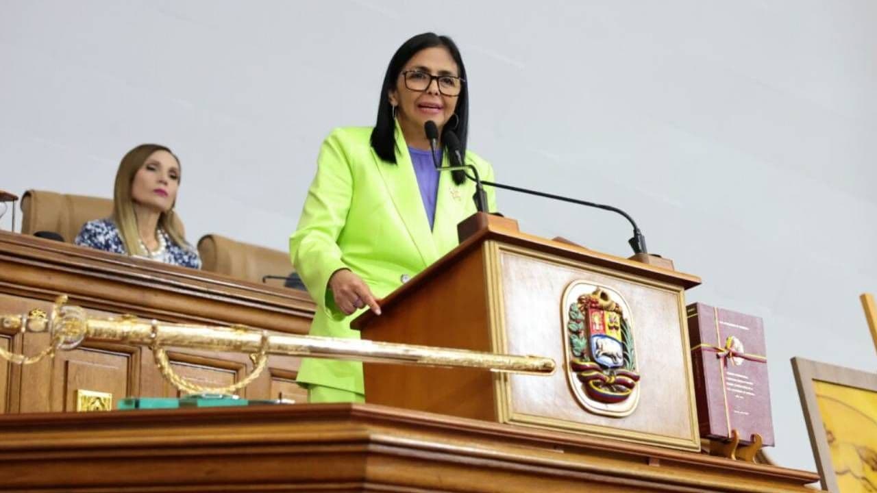 Delcy Rodríguez, presidente interina de Venezuela Delcy Rodríguez, presidente interina de Venezuela