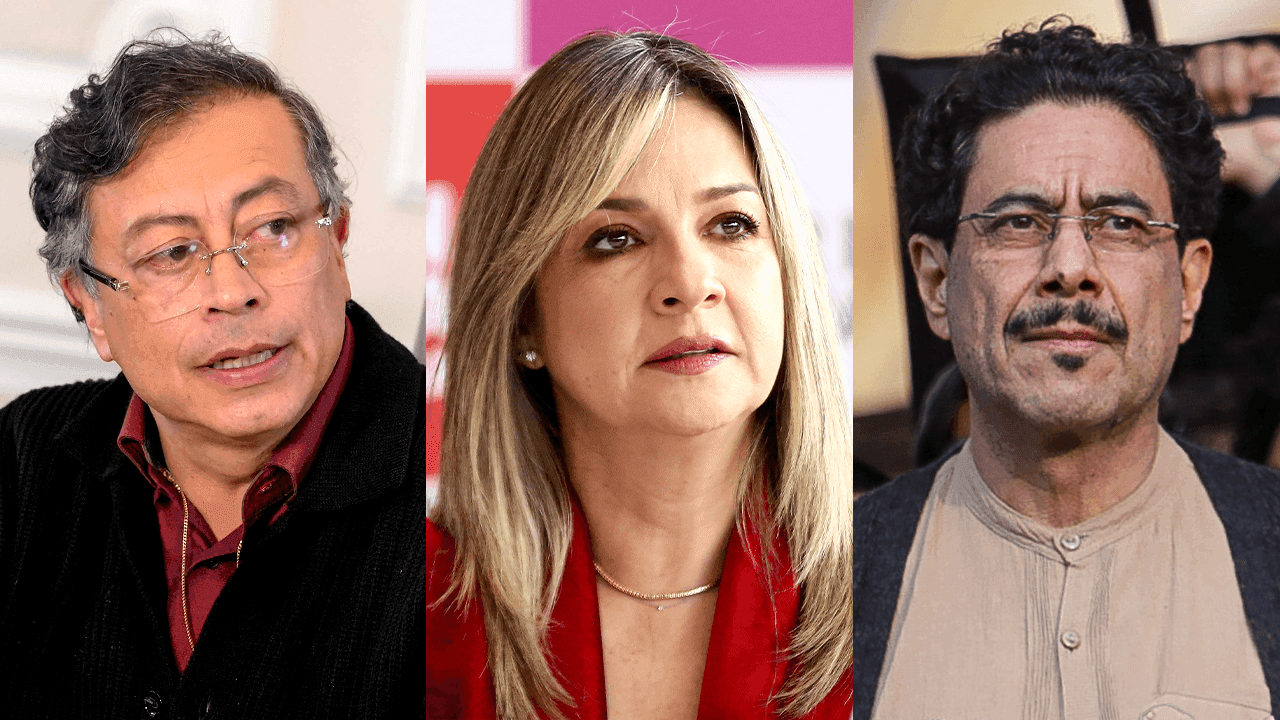 Petro, Vicky y Cepeda Petro, Vicky y Cepeda