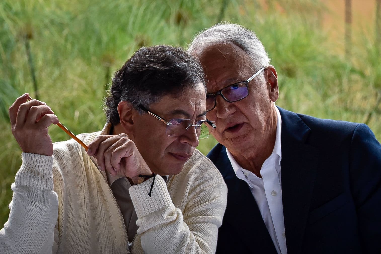 El presidente Gustavo Petro y el ministro de Salud Guillermo Alfonso Jaramillo en una reunión reciente. El presidente Gustavo Petro y el ministro de Salud Guillermo Alfonso Jaramillo en una reunión reciente.