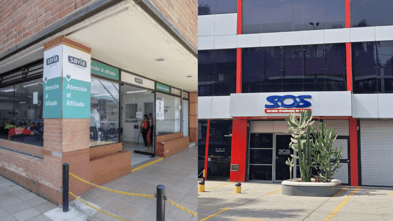 EPS Savia Salud y SOS. Créditos: Alcaldía de Medellín y EPS SOS EPS Savia Salud y SOS. Créditos: Alcaldía de Medellín y EPS SOS