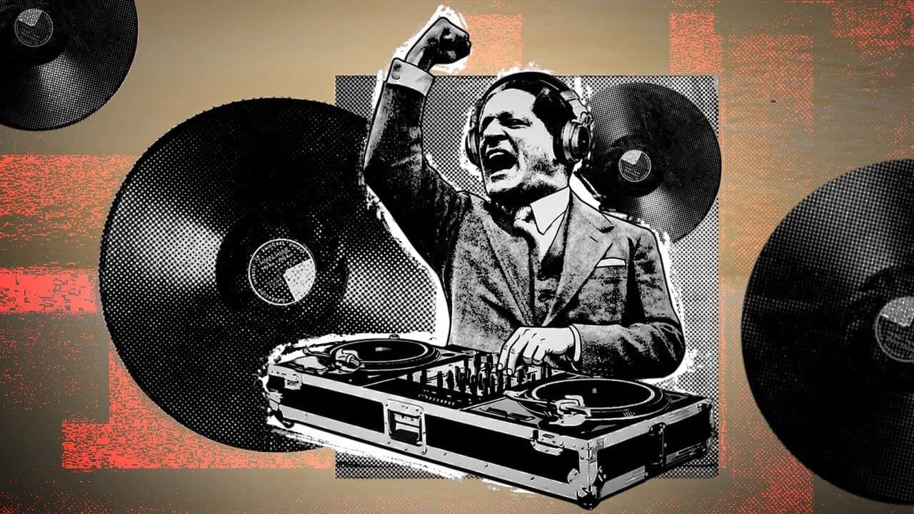 Los vinilos de Gaitán. Los vinilos de Gaitán.