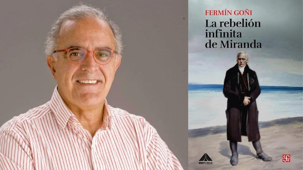 Fermín Goñi, autor de ‘La rebelión infinita de Miranda’. Fermín Goñi, autor de ‘La rebelión infinita de Miranda’.