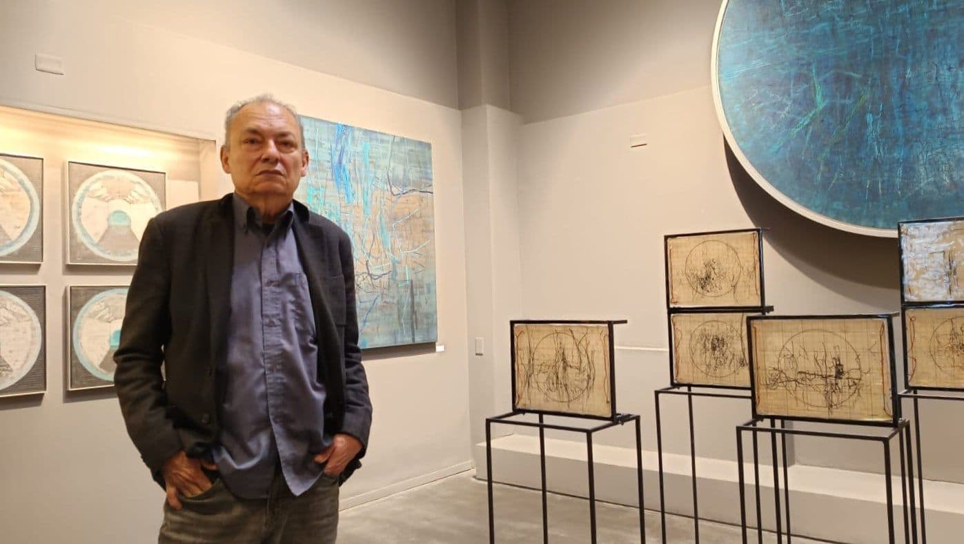 Carlos Salas en la Galería Baobah Carlos Salas en la Galería Baobah