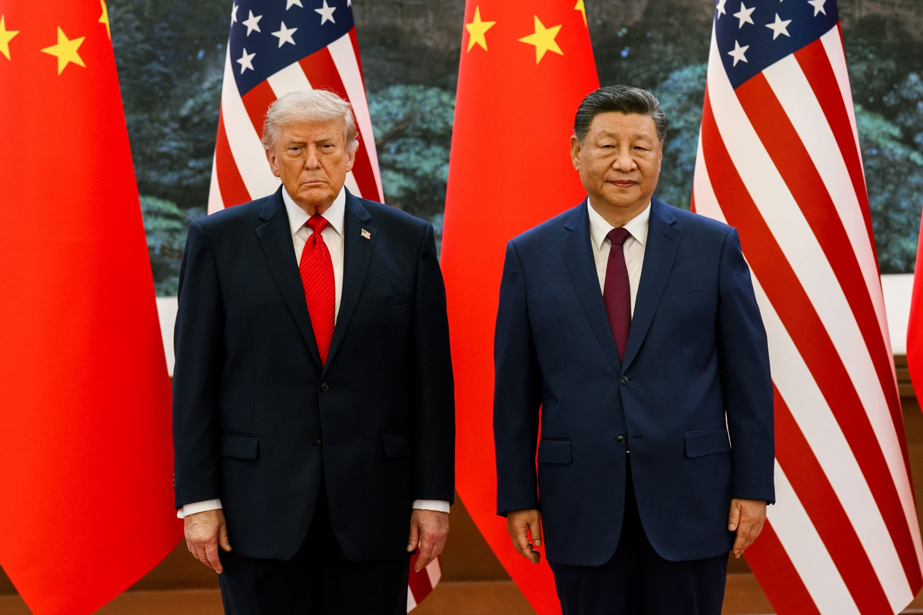 Donald Trump y Xi Jinping se reunieron en Pekín Donald Trump y Xi Jinping se reunieron en Pekín