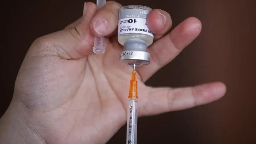 Jornada de vacunación contra la fiebre amarilla. Jornada de vacunación contra la fiebre amarilla.