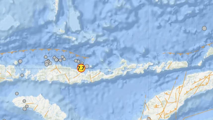 Dimar descartó tsunami en el Pacífico colombiano tras sismo de magnitud 7,7 en Indonesia Dimar descartó tsunami en el Pacífico colombiano tras sismo de magnitud 7,7 en Indonesia