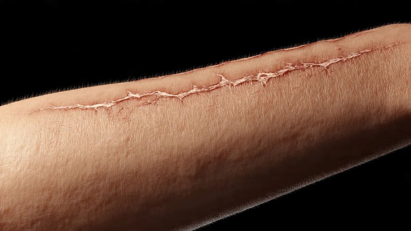 Herida en un brazo Herida en un brazo