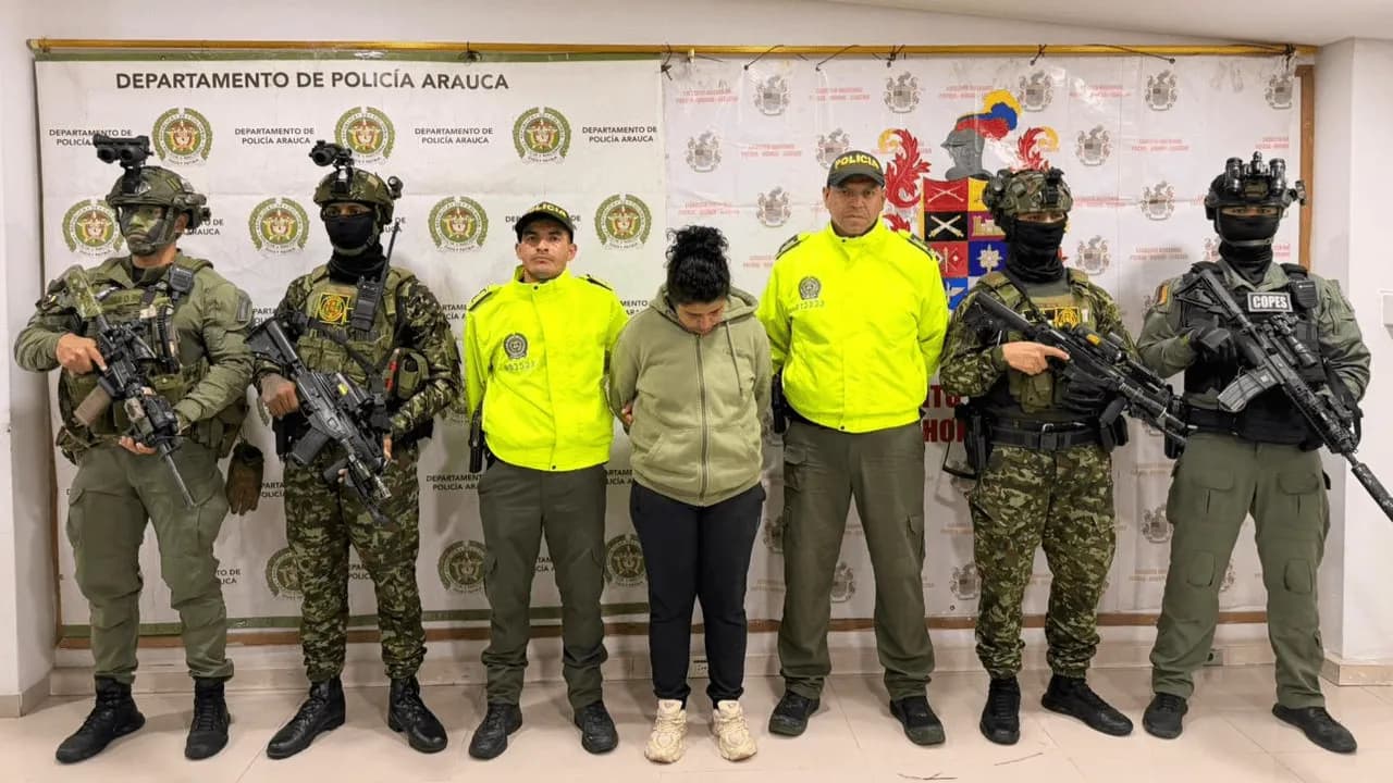 Capturan a alias La Churca, presunta integrante del ELN vinculada a un atentado en Boyacá Capturan a alias La Churca, presunta integrante del ELN vinculada a un atentado en Boyacá