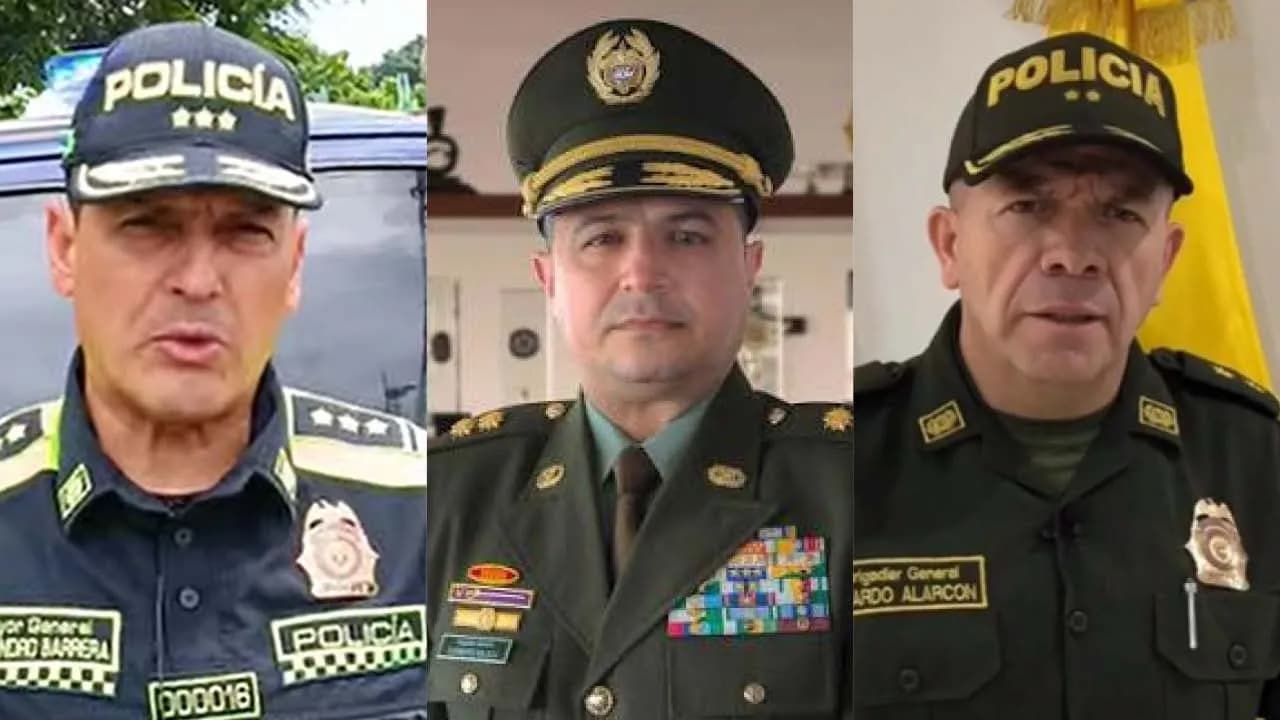 Abelardo de la Espriella anuncia la nueva cúpula de la Policía: estos son los tres oficiales que serán reintegrados Abelardo de la Espriella anuncia la nueva cúpula de la Policía: estos son los tres oficiales que serán reintegrados