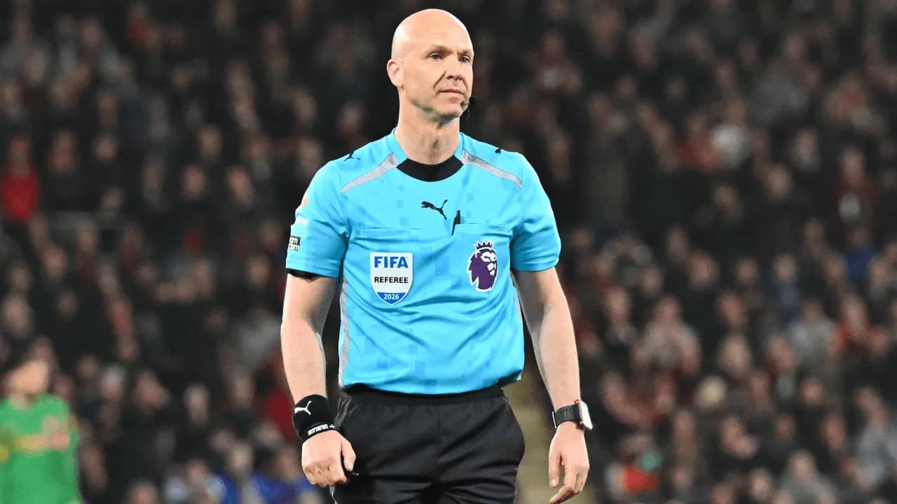¿Quién es Anthony Taylor, el árbitro inglés que dirigirá el debut de Colombia ante Uzbekistán en el Mundial? ¿Quién es Anthony Taylor, el árbitro inglés que dirigirá el debut de Colombia ante Uzbekistán en el Mundial?