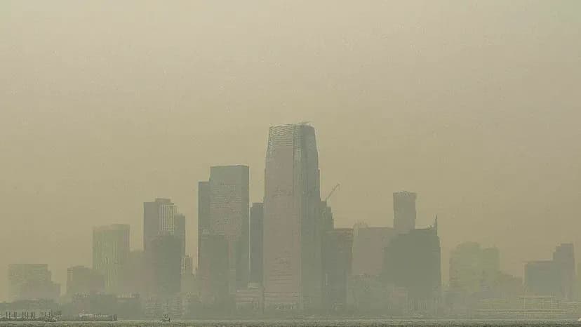 El humo de los incendios en Canadá llegó a Nueva Jersey y amenaza la final del Mundial El humo de los incendios en Canadá llegó a Nueva Jersey y amenaza la final del Mundial