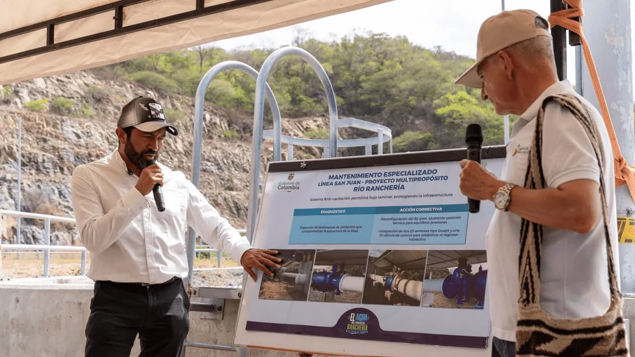 ADR entrega el Proyecto Ranchería: más de 45.000 personas tendrán acceso a agua potable en La Guajira ADR entrega el Proyecto Ranchería: más de 45.000 personas tendrán acceso a agua potable en La Guajira